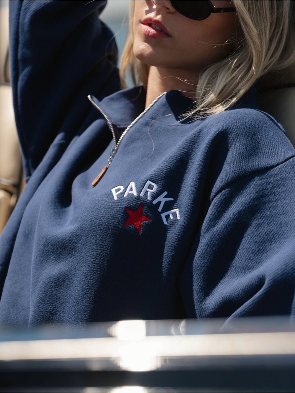 PARKE HERITAGE QUARTER ZIP MOCKNECK